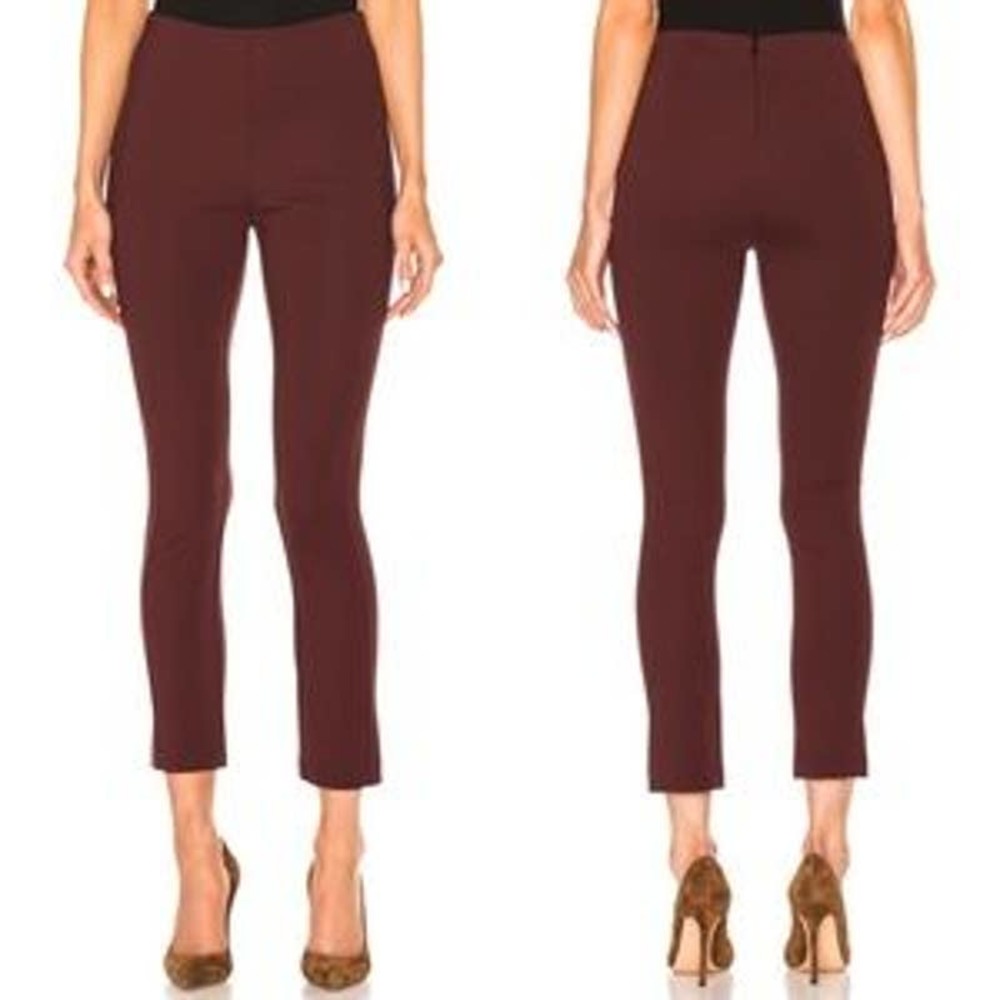 RAG & BONE Simone Skinny Ponte Pant Port Pants 8
